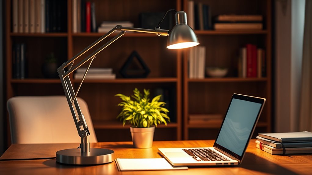 choosing home office lighting