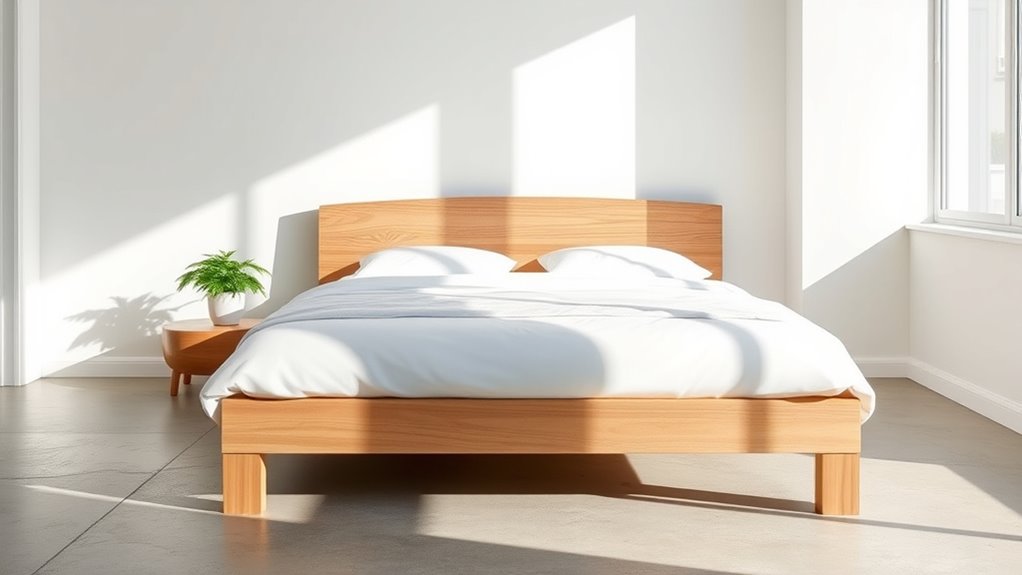 choosing minimalist bed frames