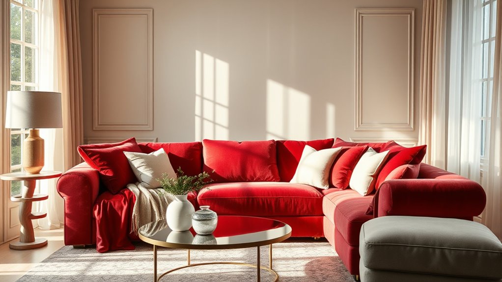 choosing mixed fabric sofas