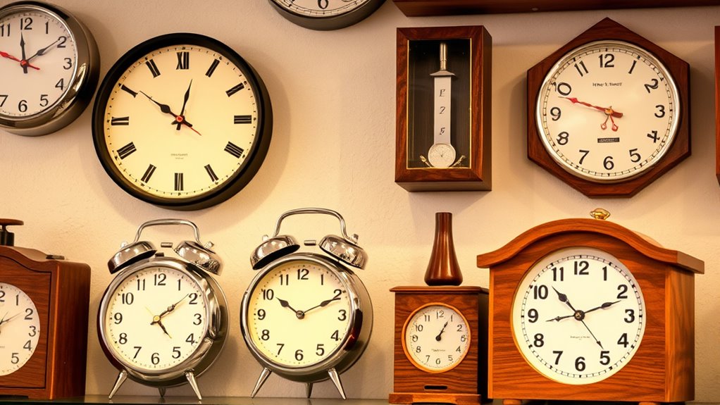 choosing nostalgic retro clocks