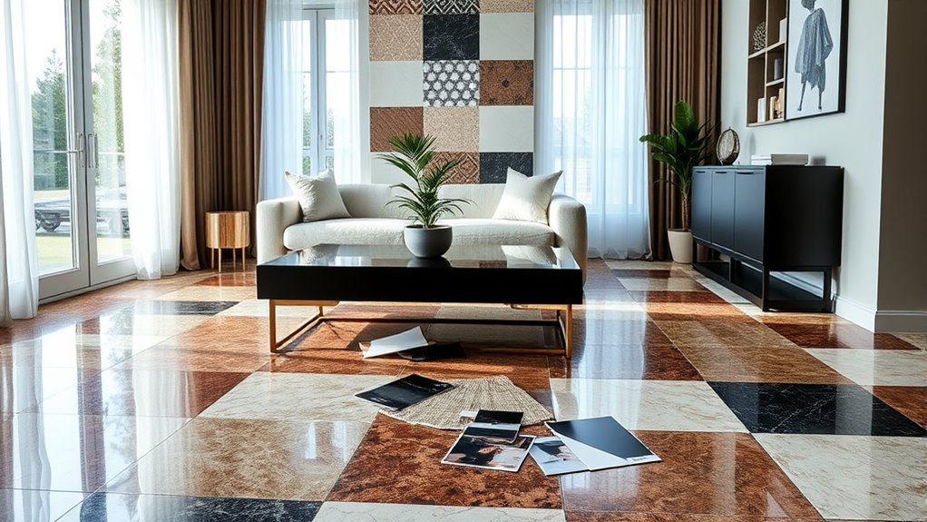 choosing peel and stick tiles