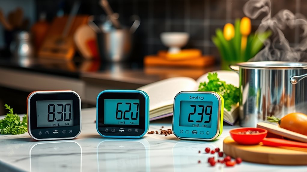 choosing precise kitchen timers
