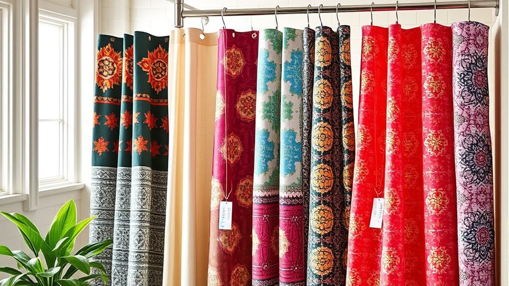 choosing shower curtain deals