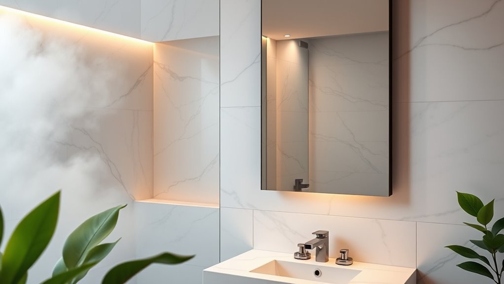 choosing smart bathroom mirrors