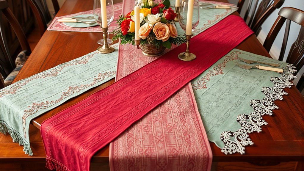 choosing stylish table runners