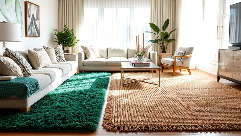 choosing textured rugs wisely