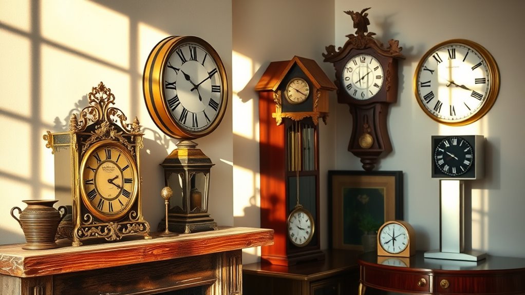 choosing vintage inspired clocks
