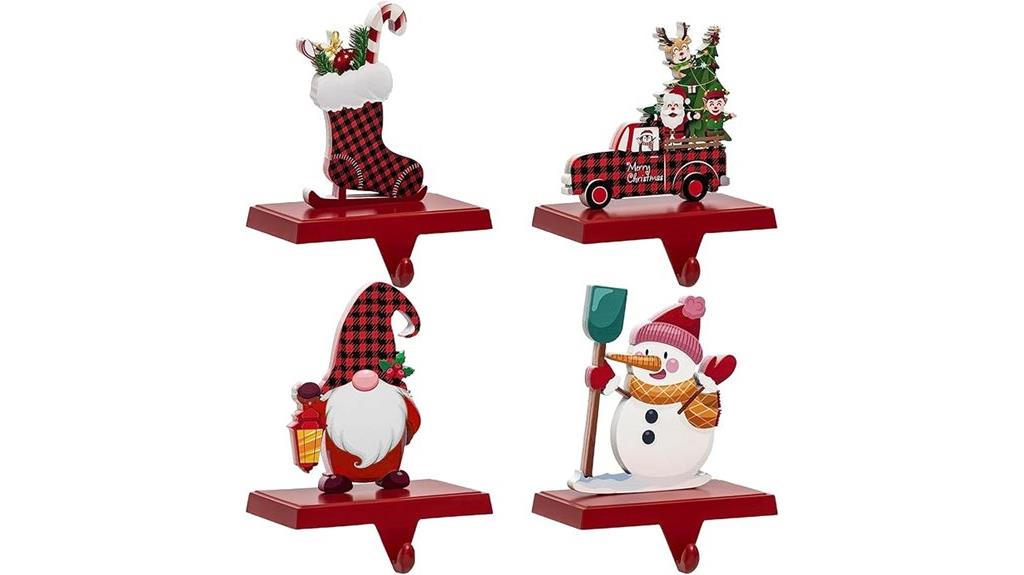 christmas stocking holders set