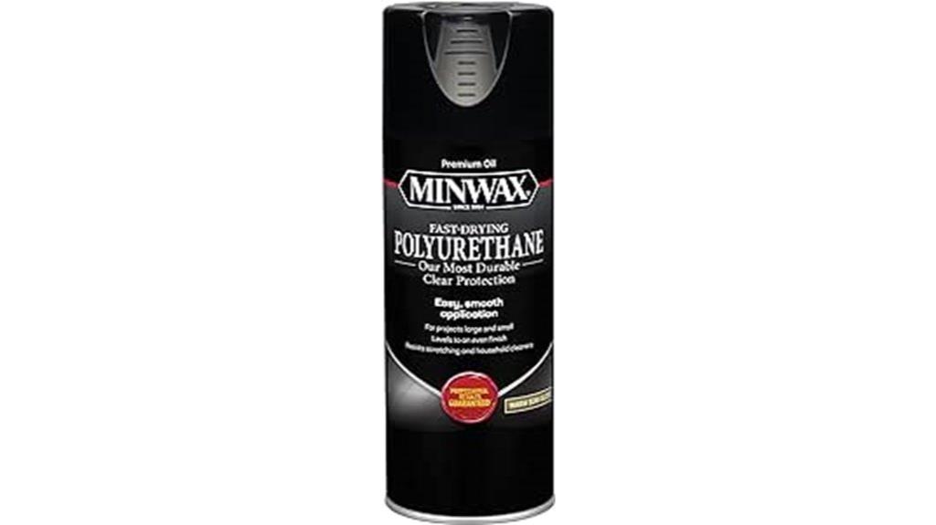 clear semi gloss spray finish