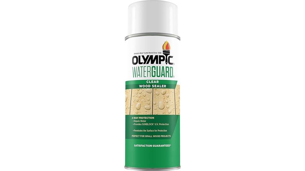 clear waterproof wood sealer
