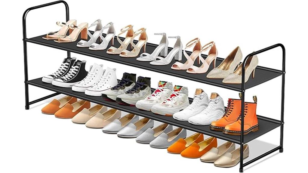 closet shoe storage solution