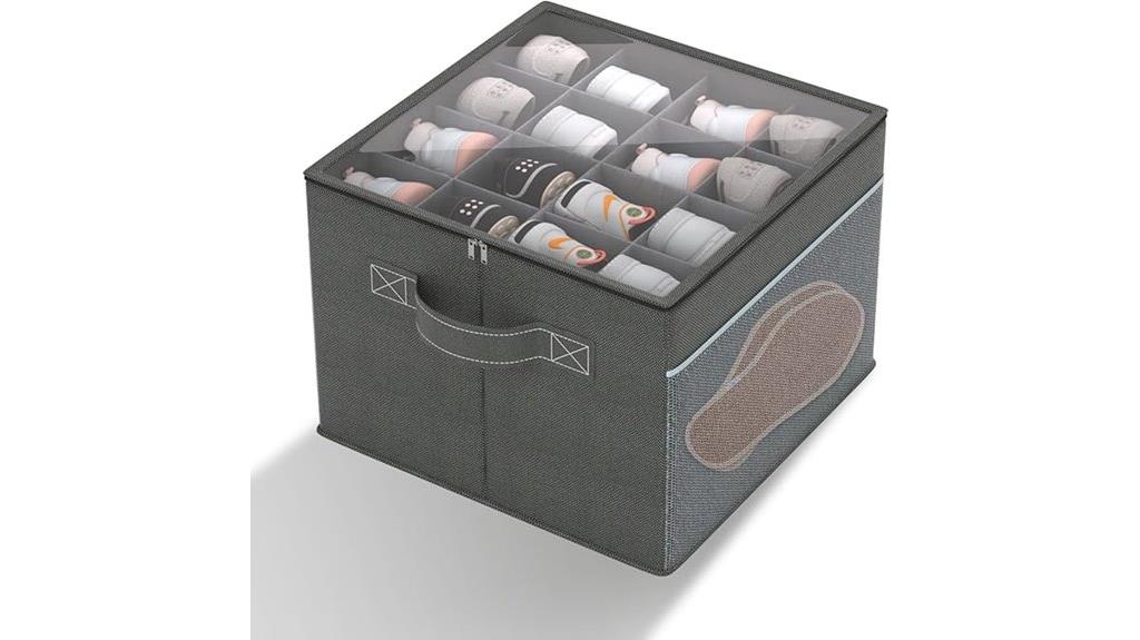 closet shoe storage solution