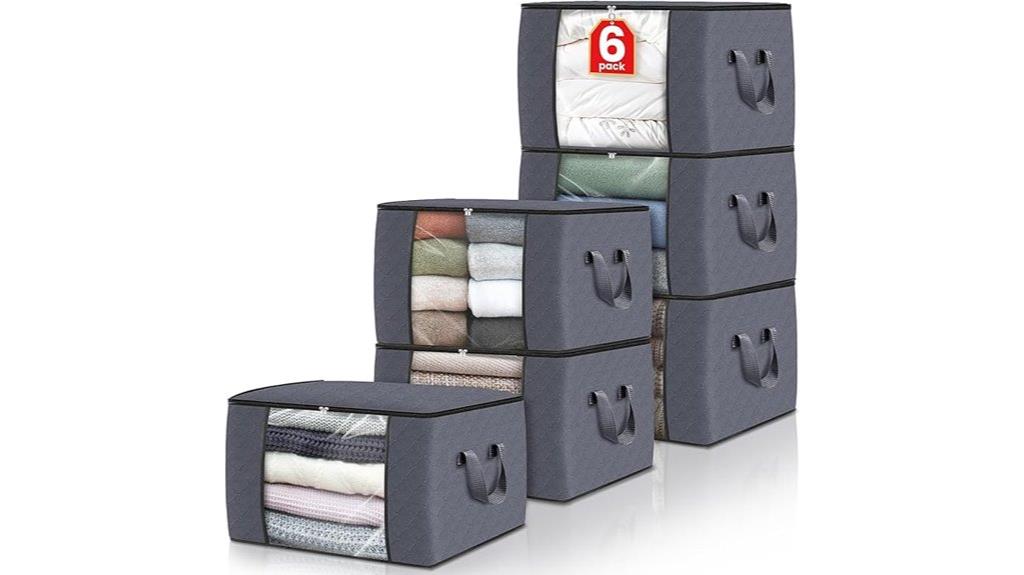clothes storage bag set