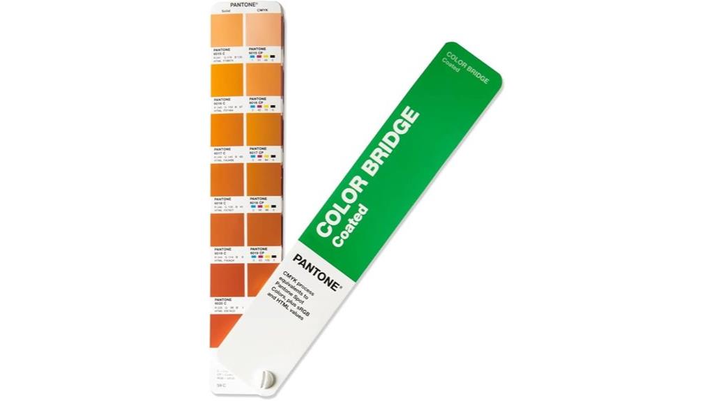 color matching guide coated