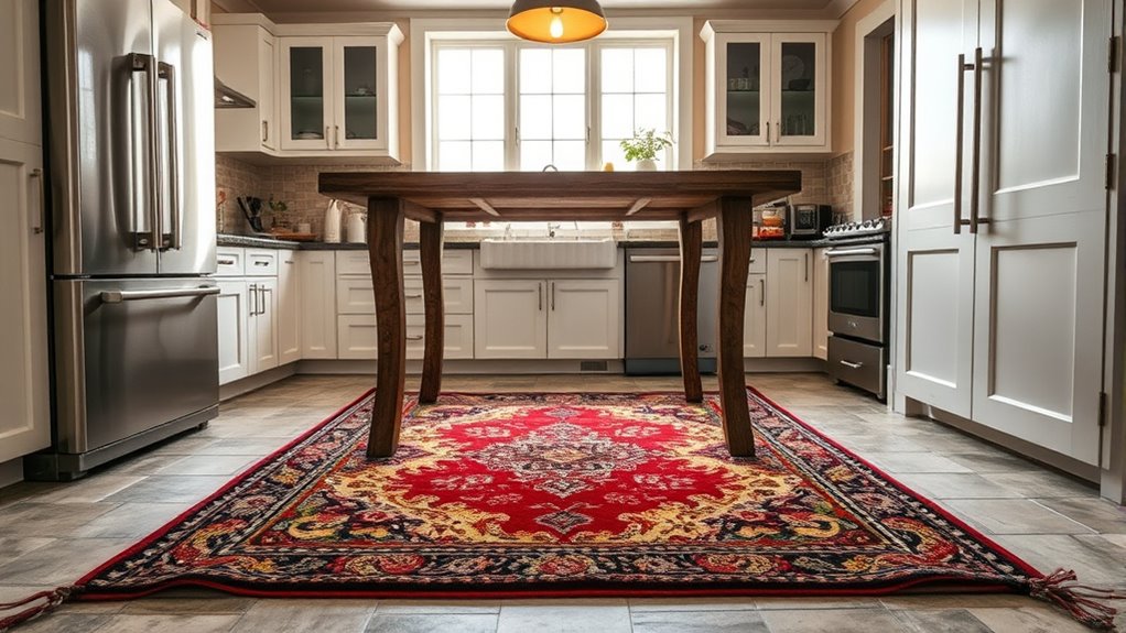 comfortable kitchen rug selection