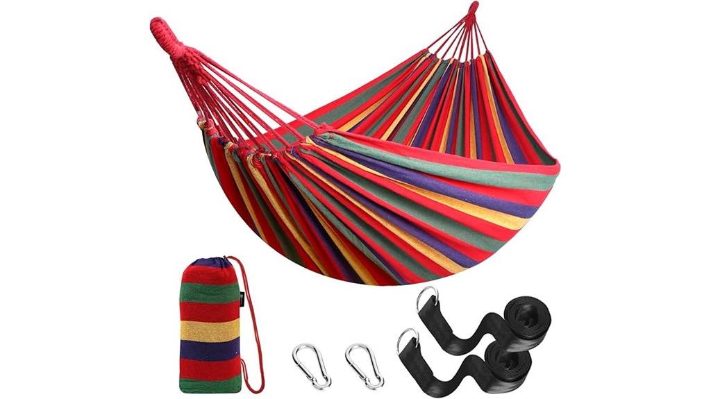 comfortable outdoor hammock kit