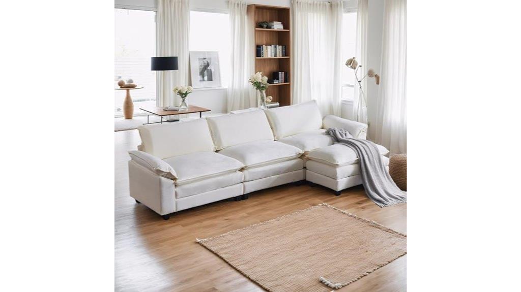 comfortable sectional sofa set
