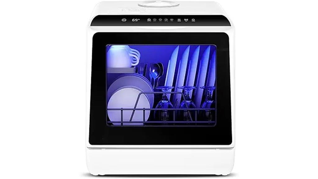 compact and efficient dishwasher