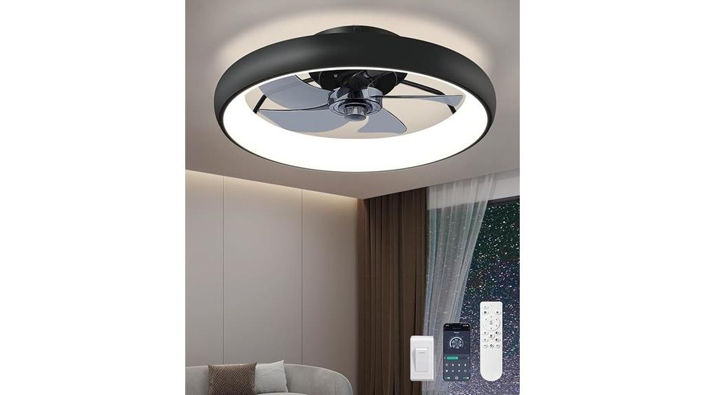 compact ceiling fan lights