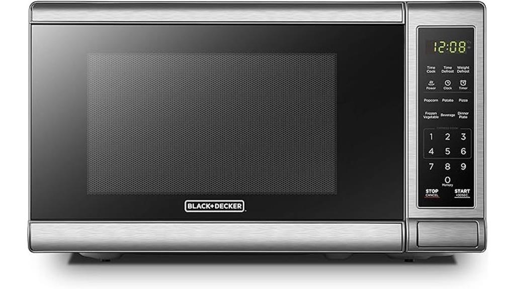 compact digital microwave oven
