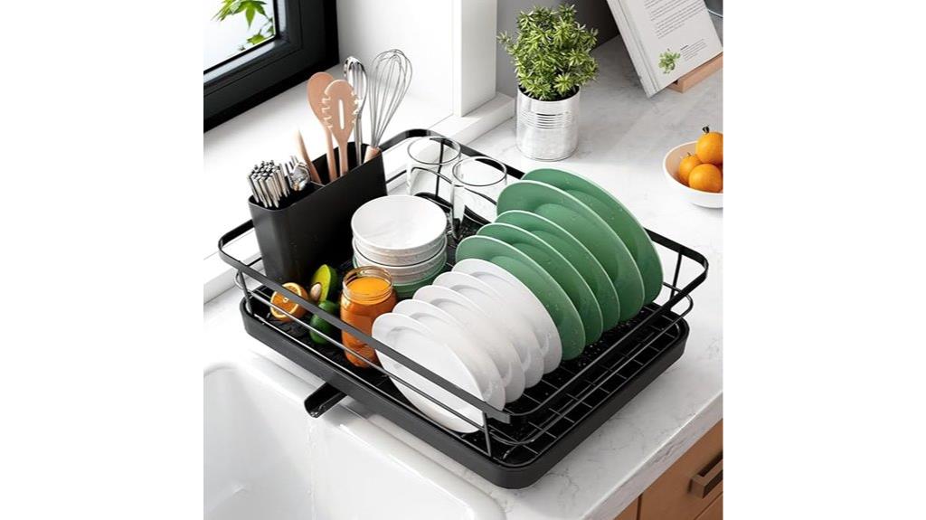 compact dish drying solution
