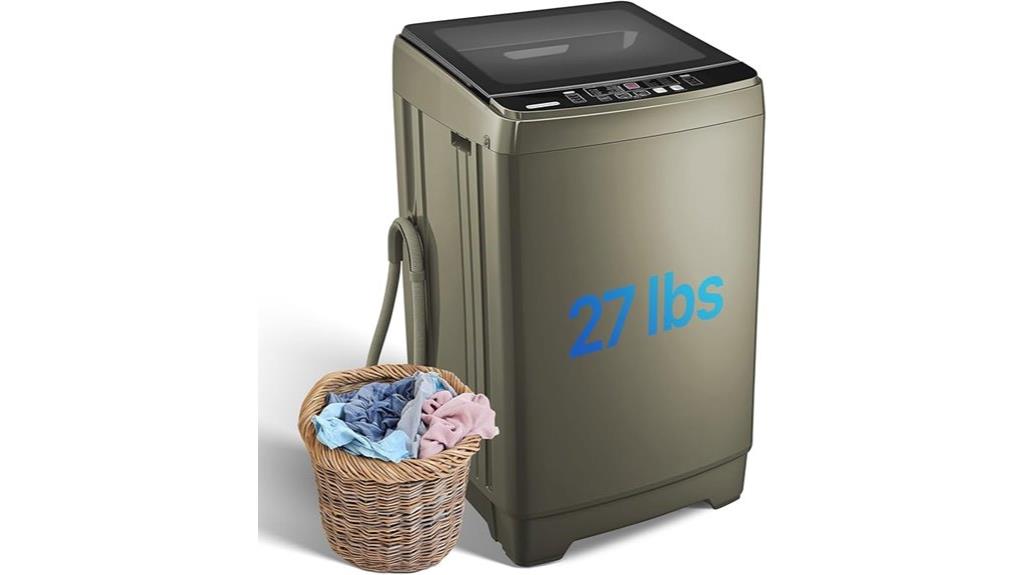 compact washer and spinner
