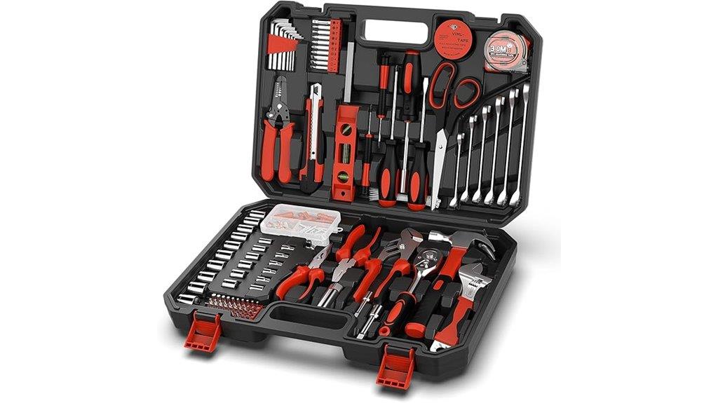 comprehensive 287 piece tool set