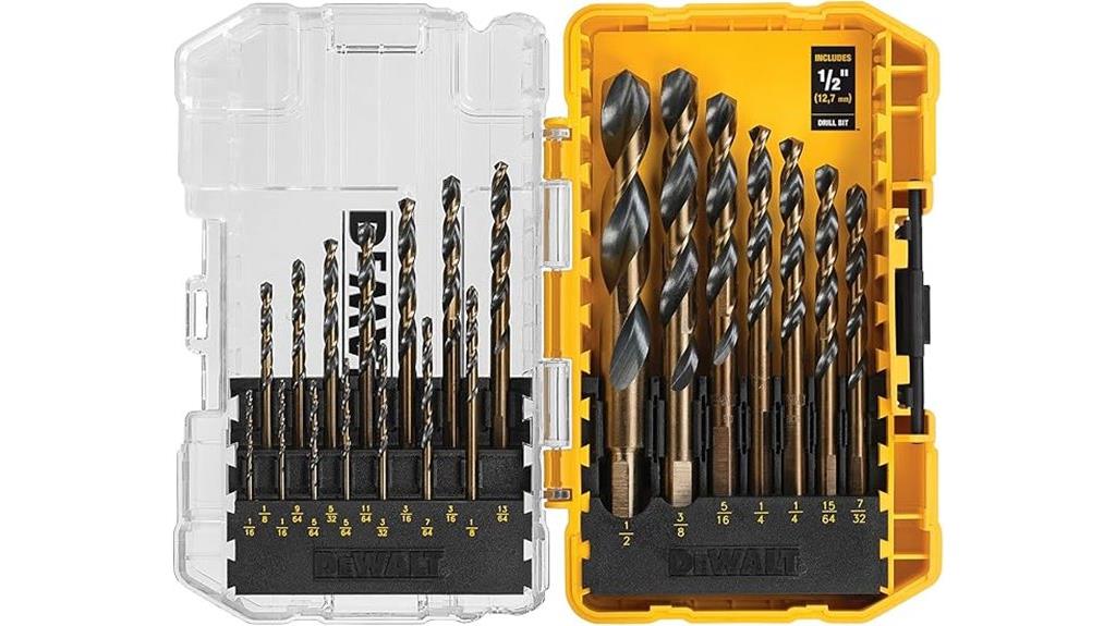 comprehensive drill bit collection