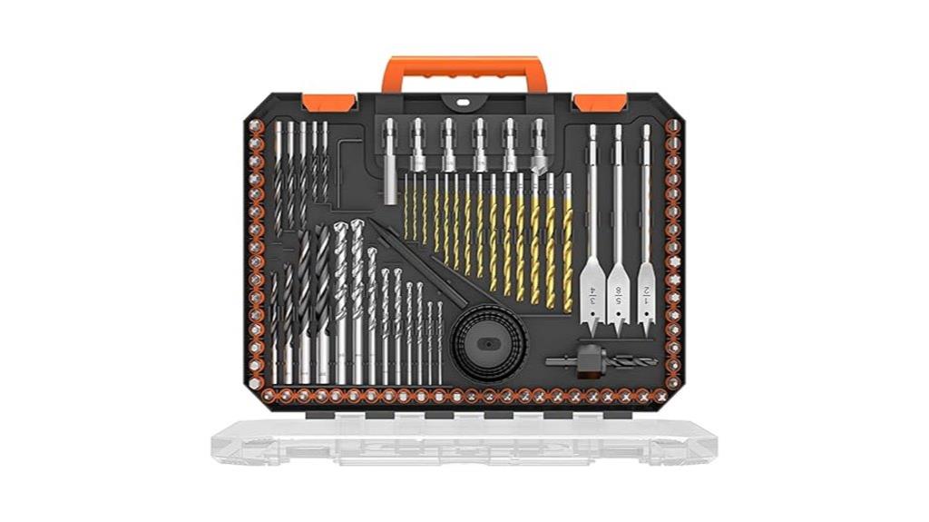 comprehensive drill bit collection