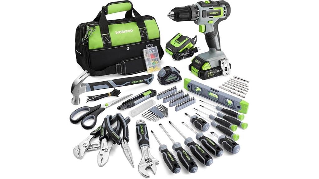 comprehensive tool set included