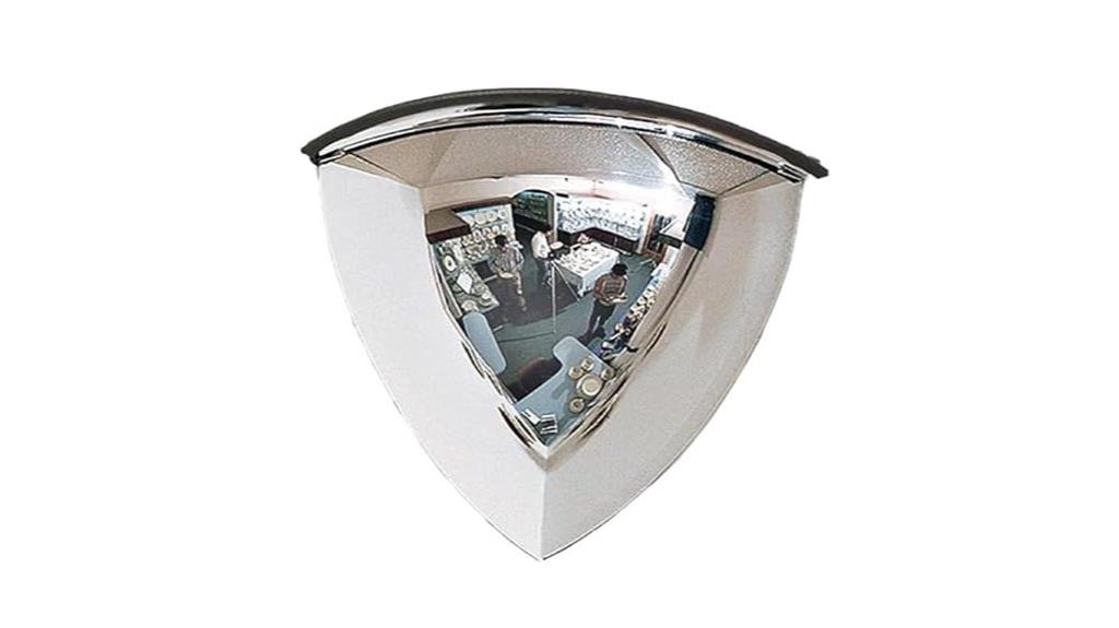 convex corner mirror design