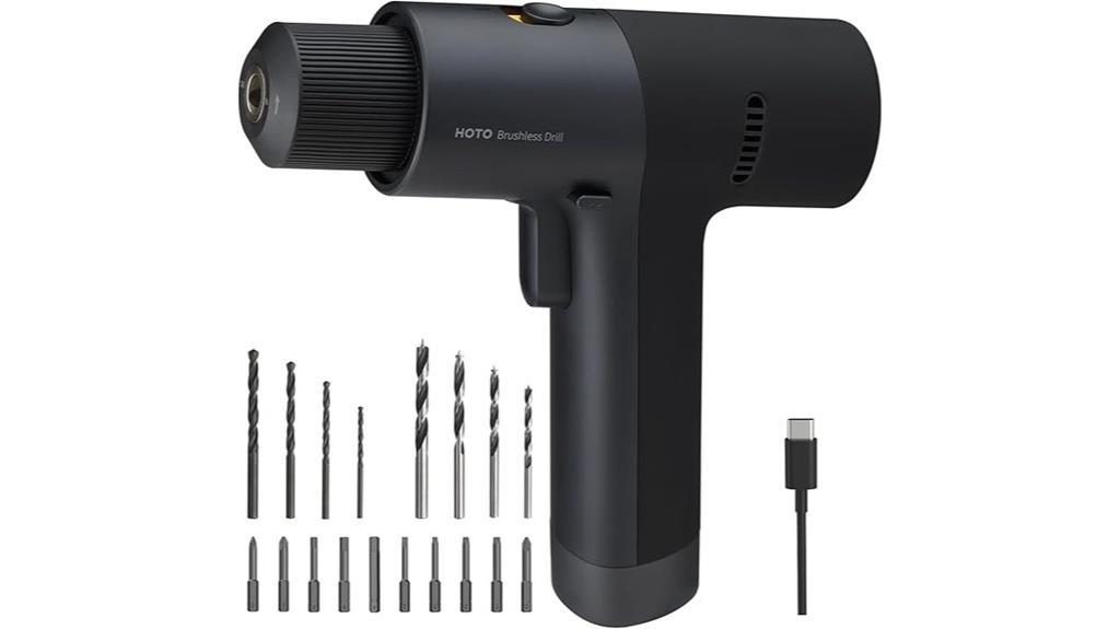 cordless 12v brushless drill
