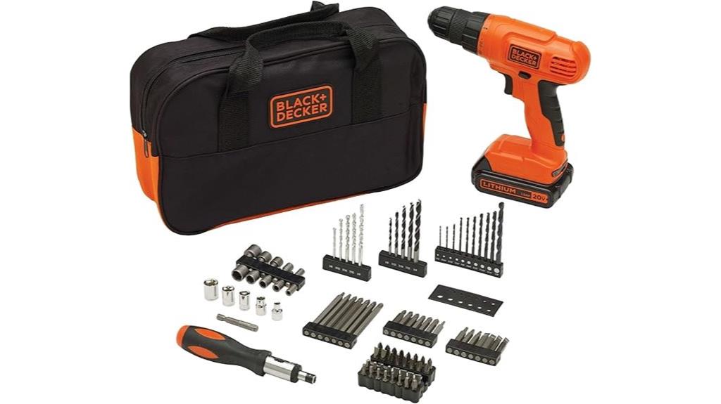 cordless drill kit included