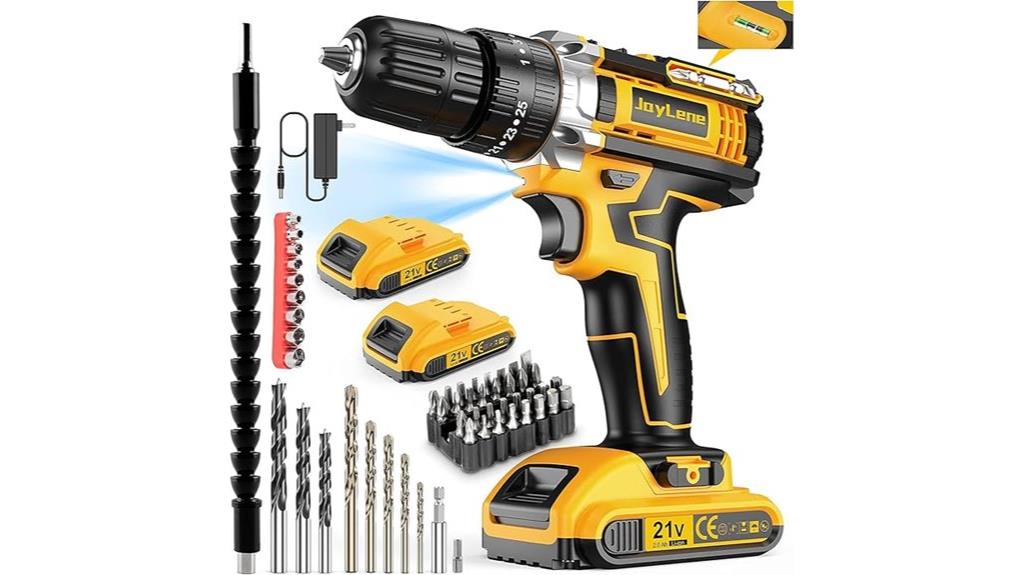 cordless drill set included