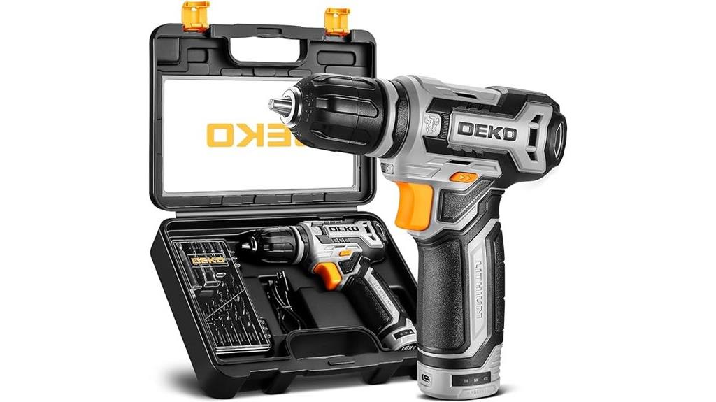 cordless drill tool set
