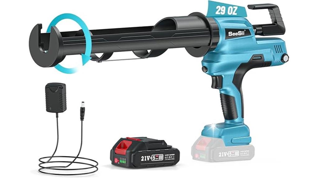 cordless electric caulking gun