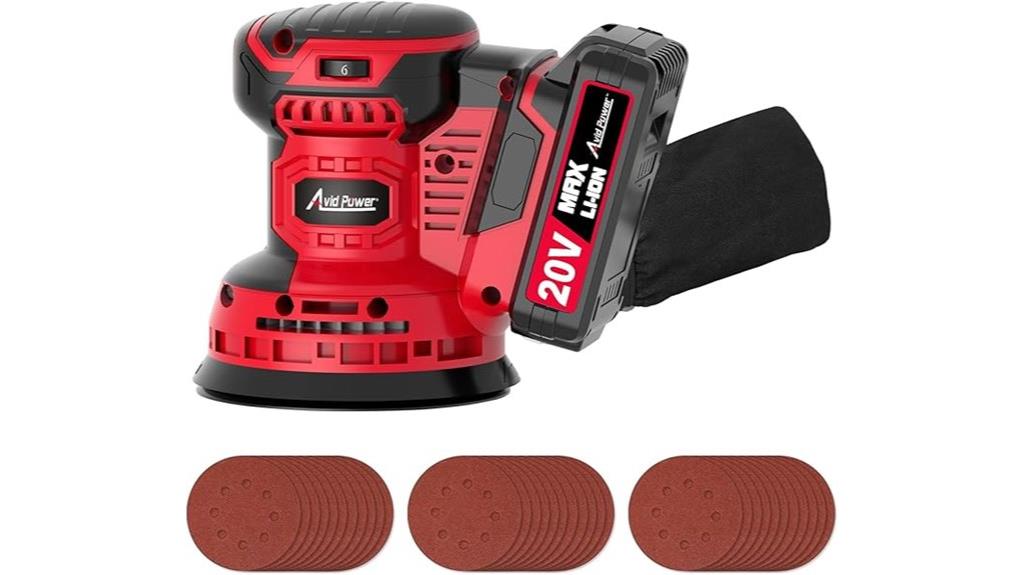 cordless orbital sander tool