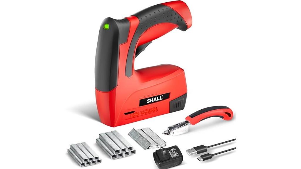 cordless upholstery staple gun