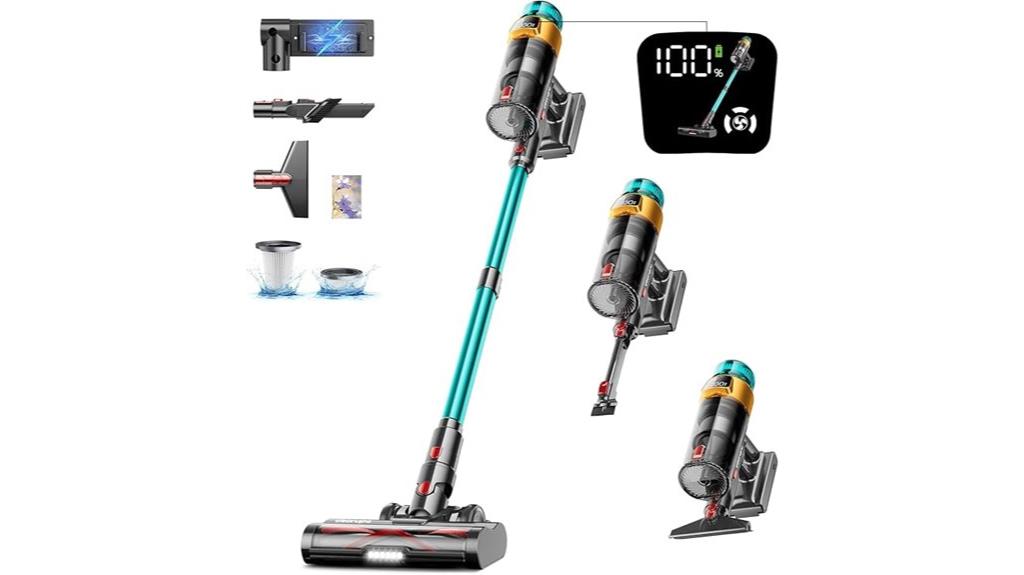 cordless vacuum with dock