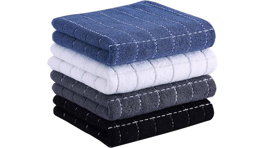 cotton kitchen towels pack