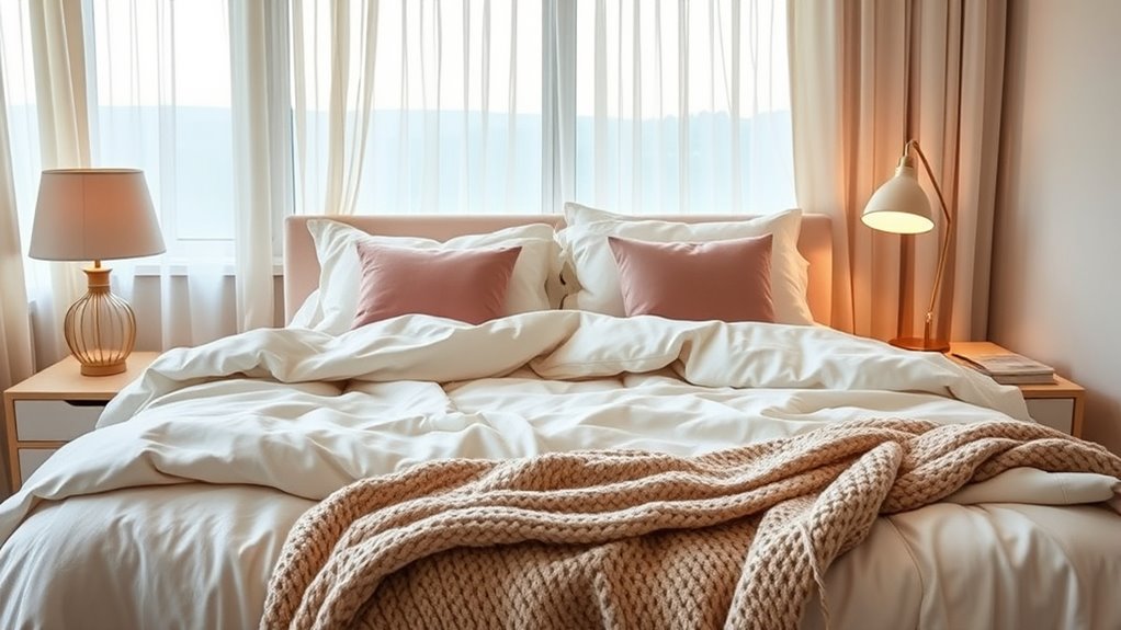 cozy bedding for sleep