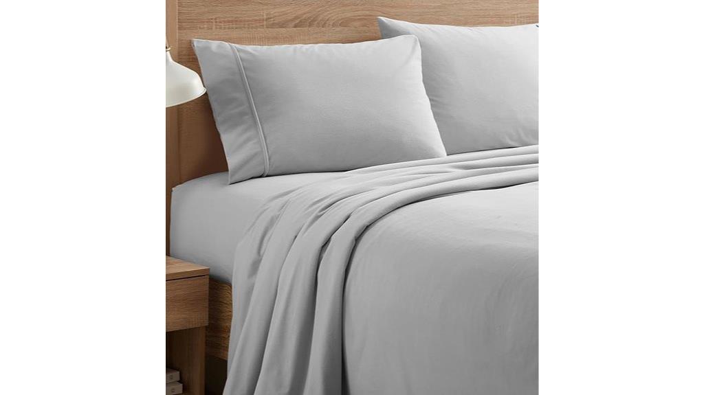 cozy queen flannel bedding