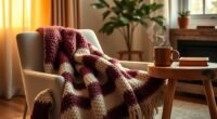 cozy up with blankets