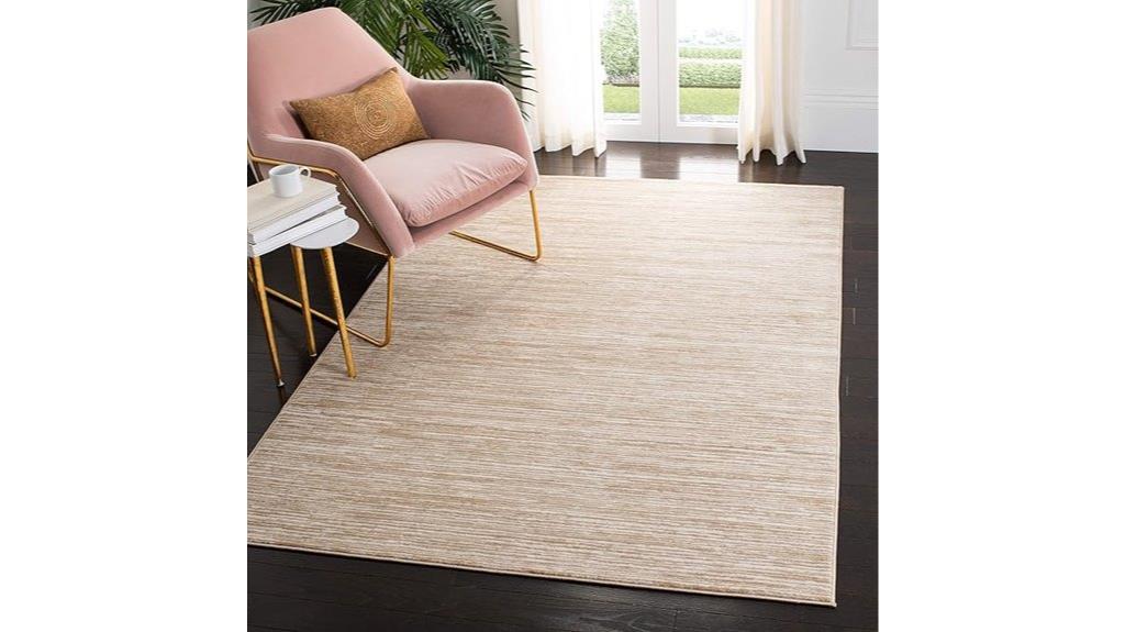 creme area rug design