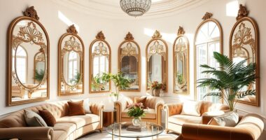curved mirrors for home decor