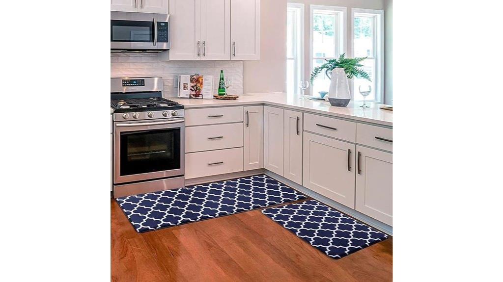 cushioned kitchen mat set