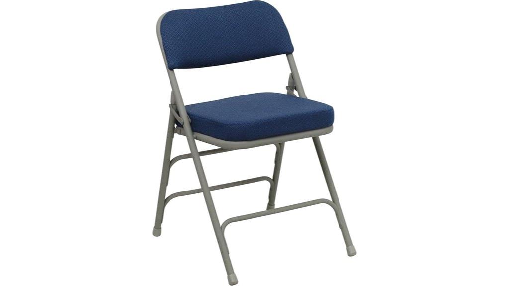 cushioned metal folding chairs