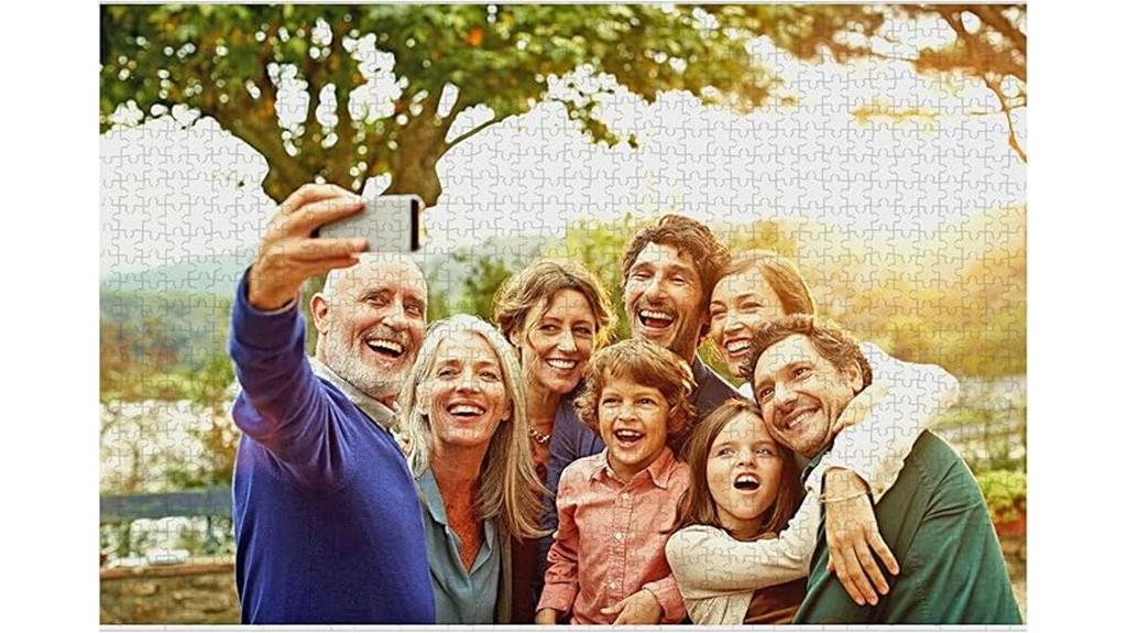 custom photo puzzle gift