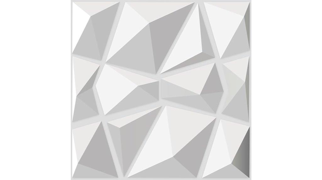 diamond design wall panels