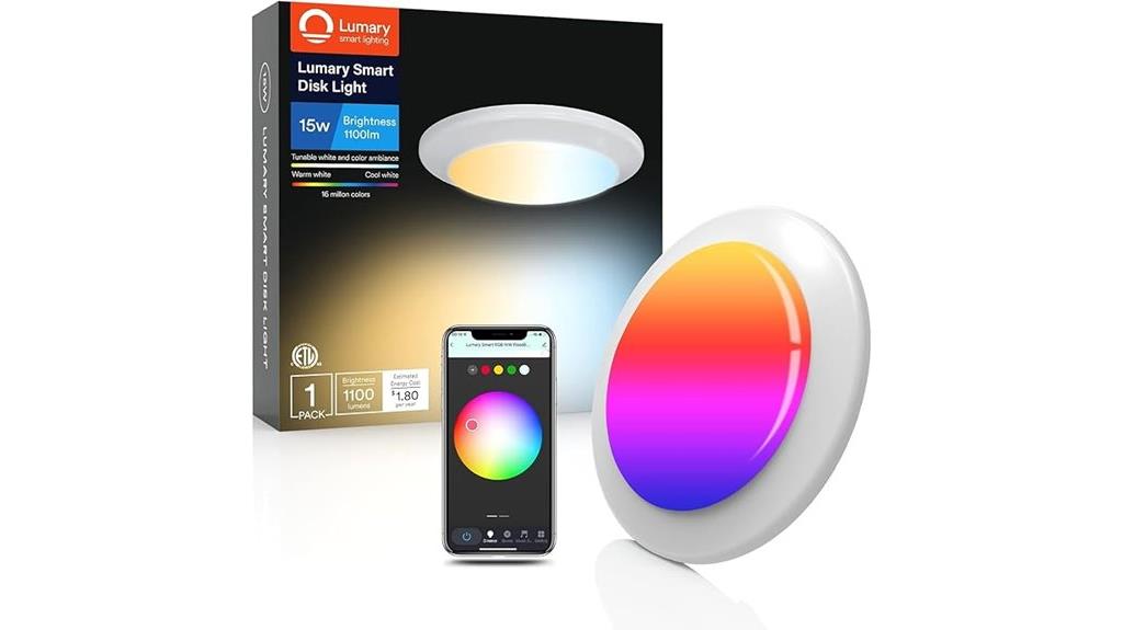 dimmable rgbww smart lights